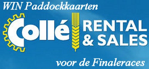 Win paddockkaarten voor de Finaleraces